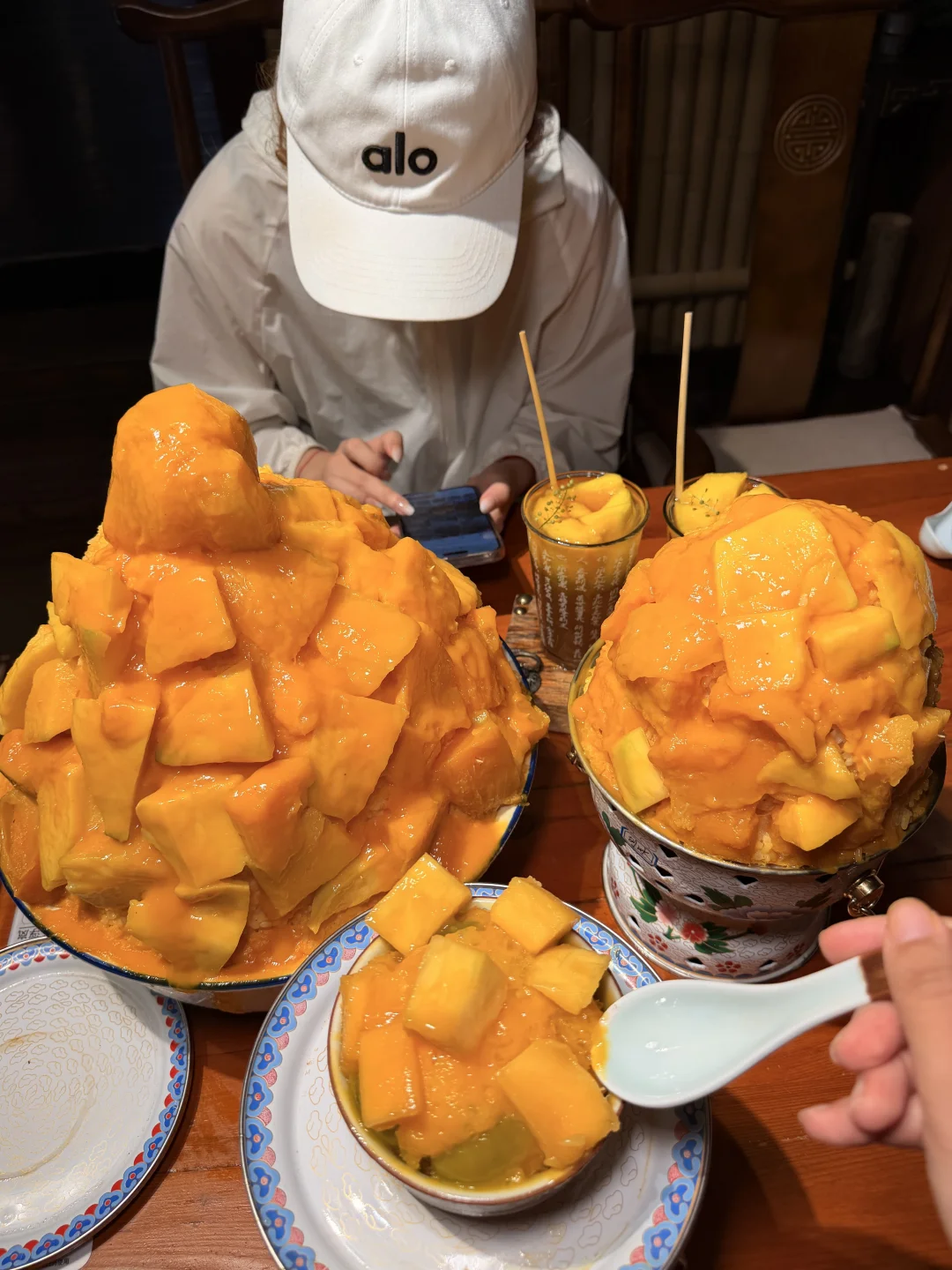 拜见长春芒果雪冰大王！！！！