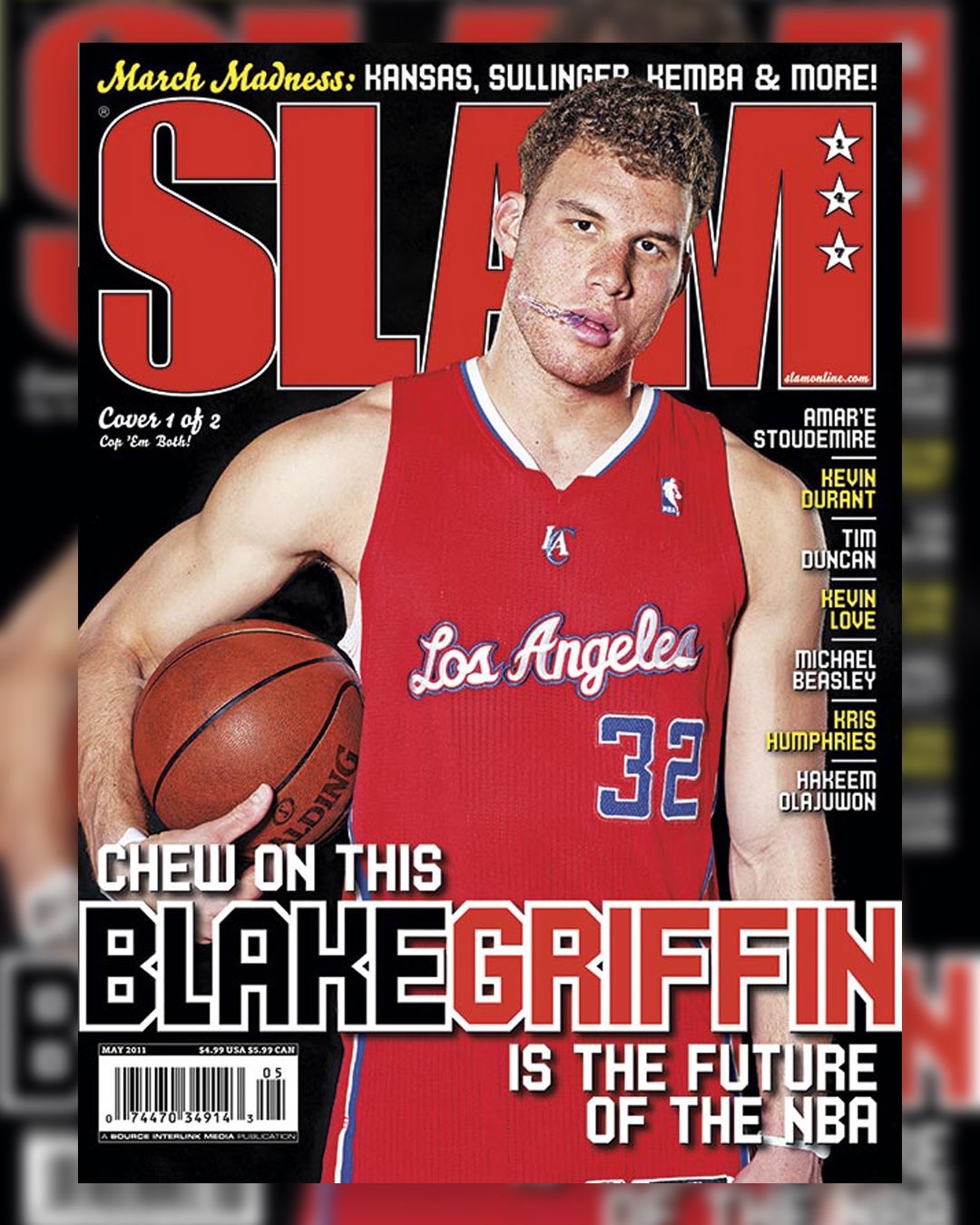 SLAM晒格里芬旧照：真正让他与众不同的是其球感和球场视野