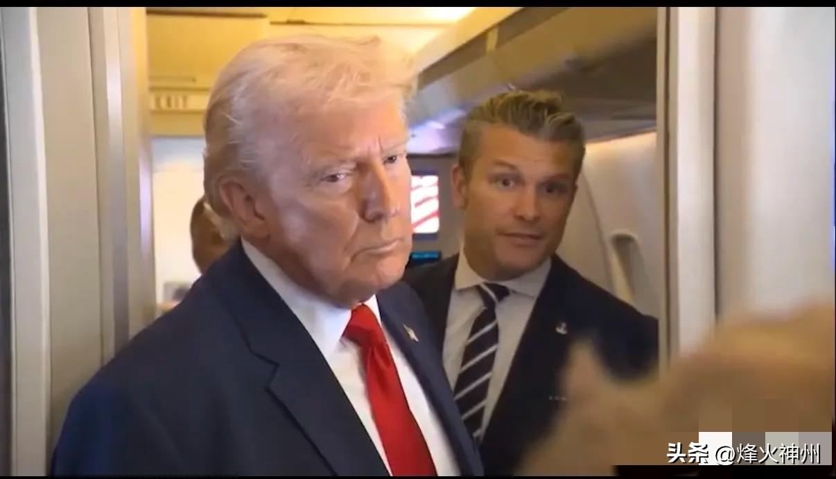 特朗普今天（3月8日）在专机上声称：伊朗人意外轰炸了自己的女子小学——美国与此无