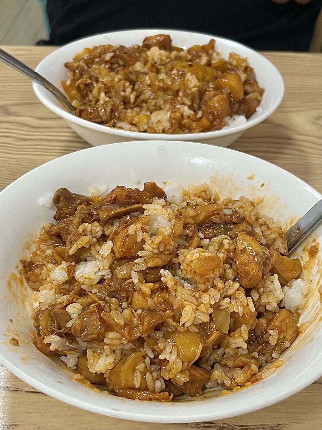 在青岛巨好吃的盖饭