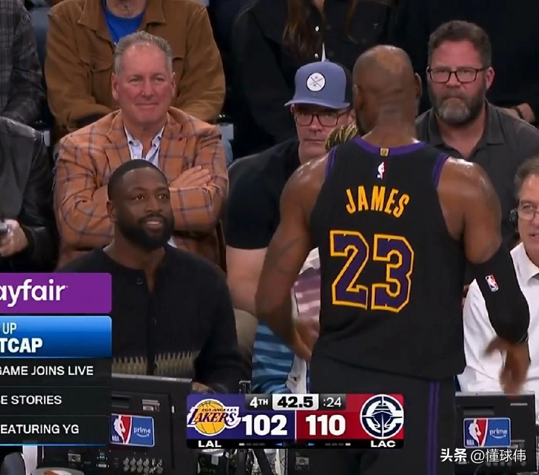 还是老詹值得信赖！韦德谈好兄弟詹姆斯：

“湖人在关键时刻。”

“还是得靠勒布