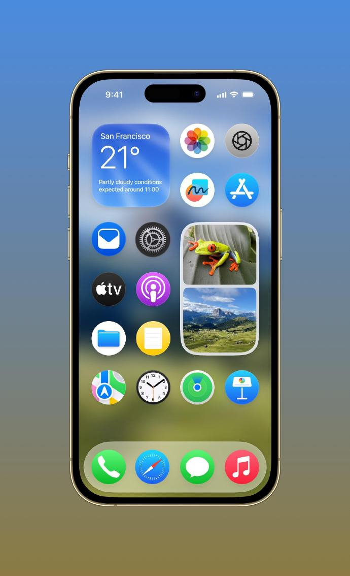 提前感受下iOS 19，基于Vision OS的全新VI，有没有耳目一新的感觉 
