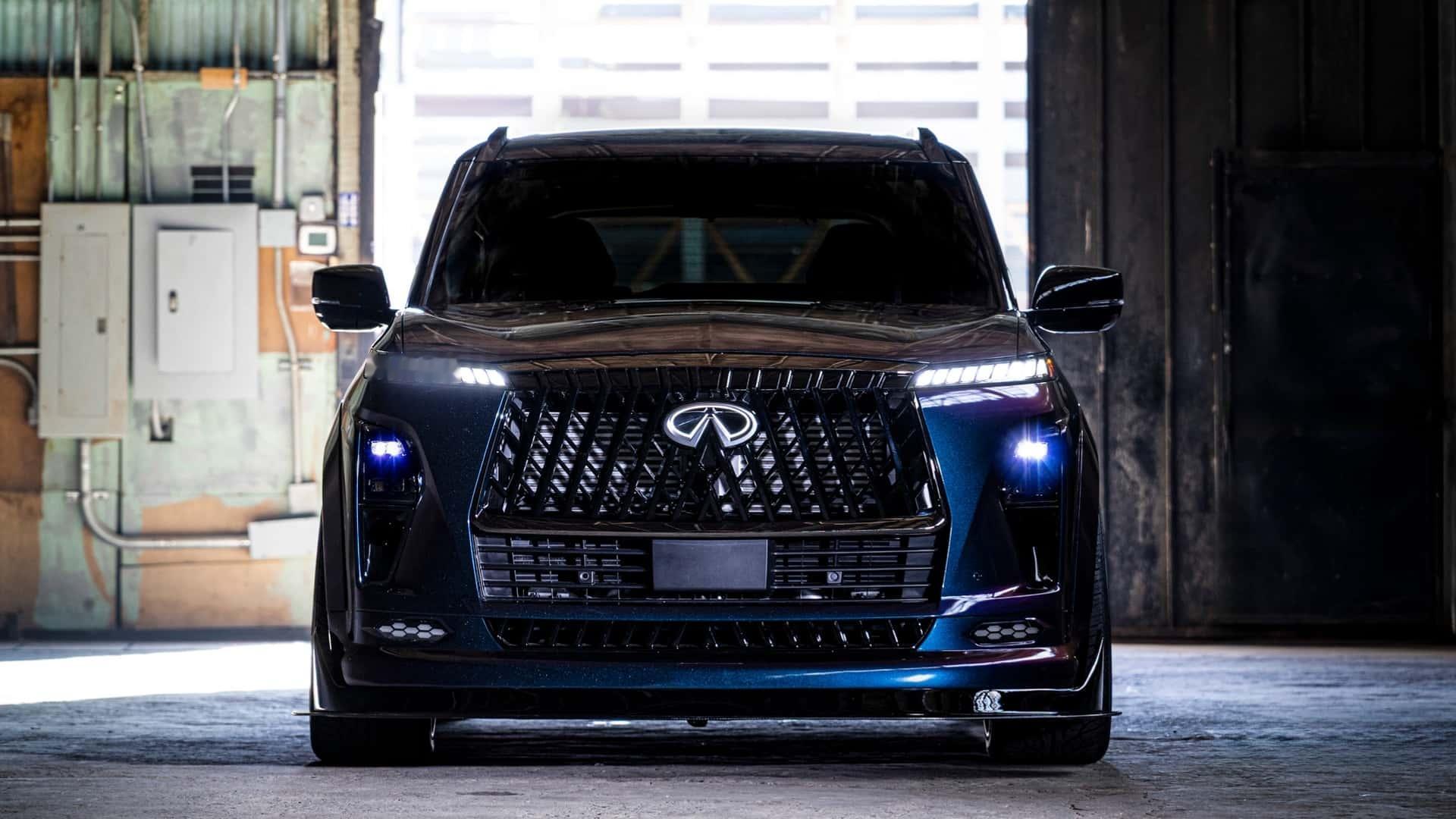 英菲尼迪QX80 R-Spec概念车，装了一台GT-R发动机！[666] ​​​