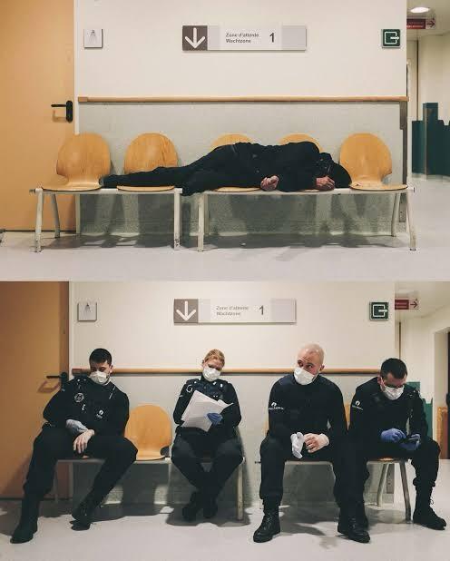 《候诊室》（Waiting Room，2019）—— 马林·德里格斯（Marin