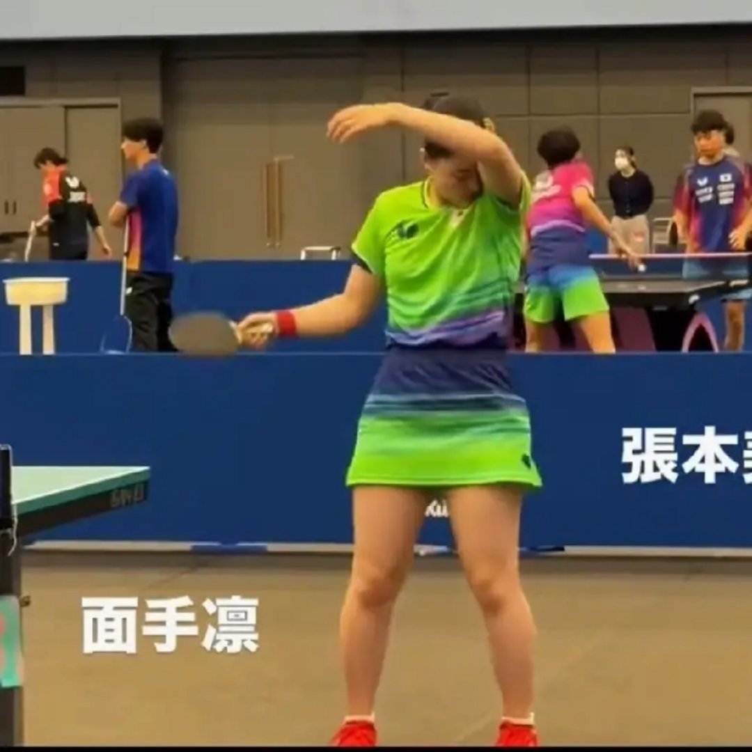 张本美和张本智和两兄妹都训练上了，咱国乒的还在解决邮轮宿舍漏水的还有没登上船的。