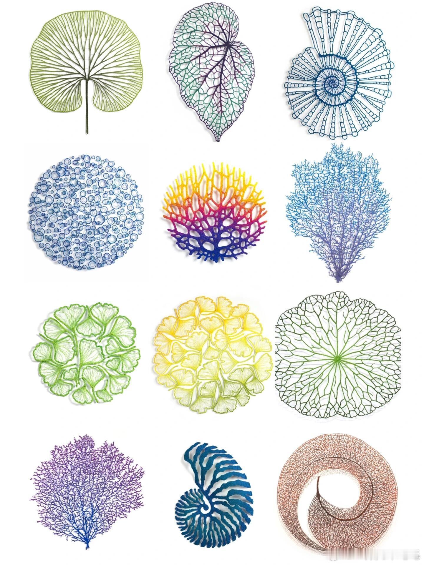 艺术家分享｜刺绣｜Meredith Woolnough②Meredith Woo