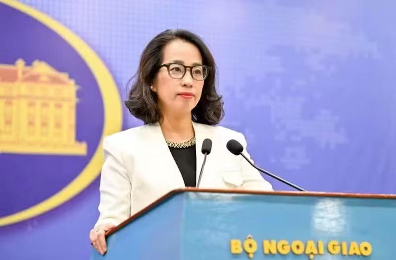 又来凑热闹！越南外交部发言人范秋姮又点评起中方仁爱礁（Second Thomas