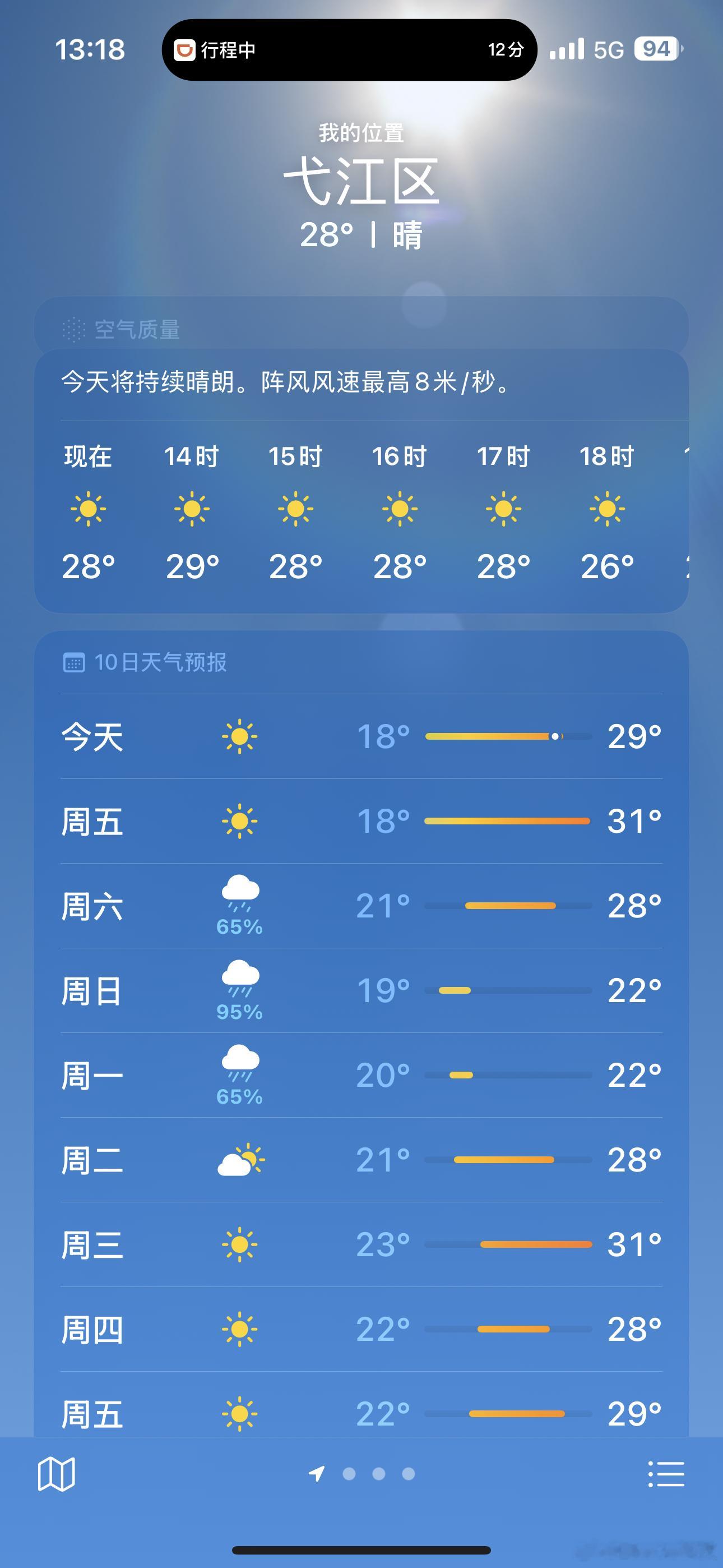 端午假期天气地图来了我们这里天气，就是精准的让端午节三天下雨🌧️……其他啥都不