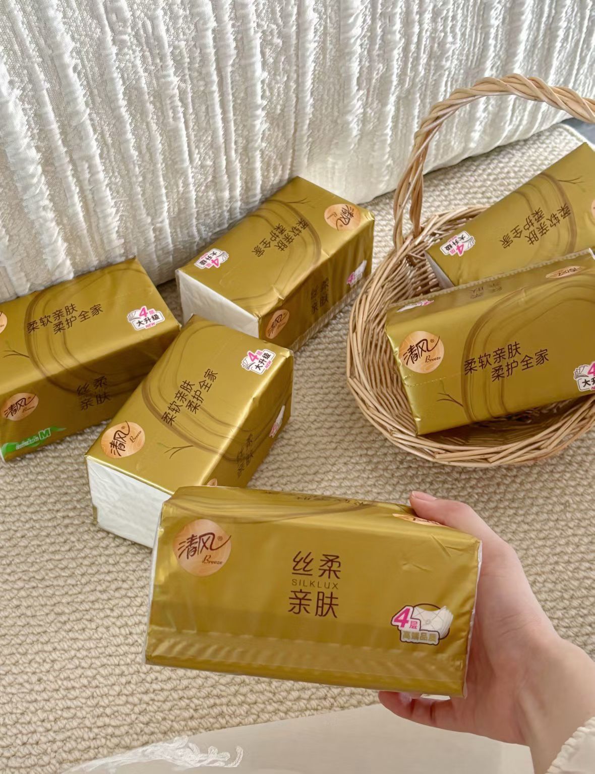 纸巾届啥时候那么卷了！ 