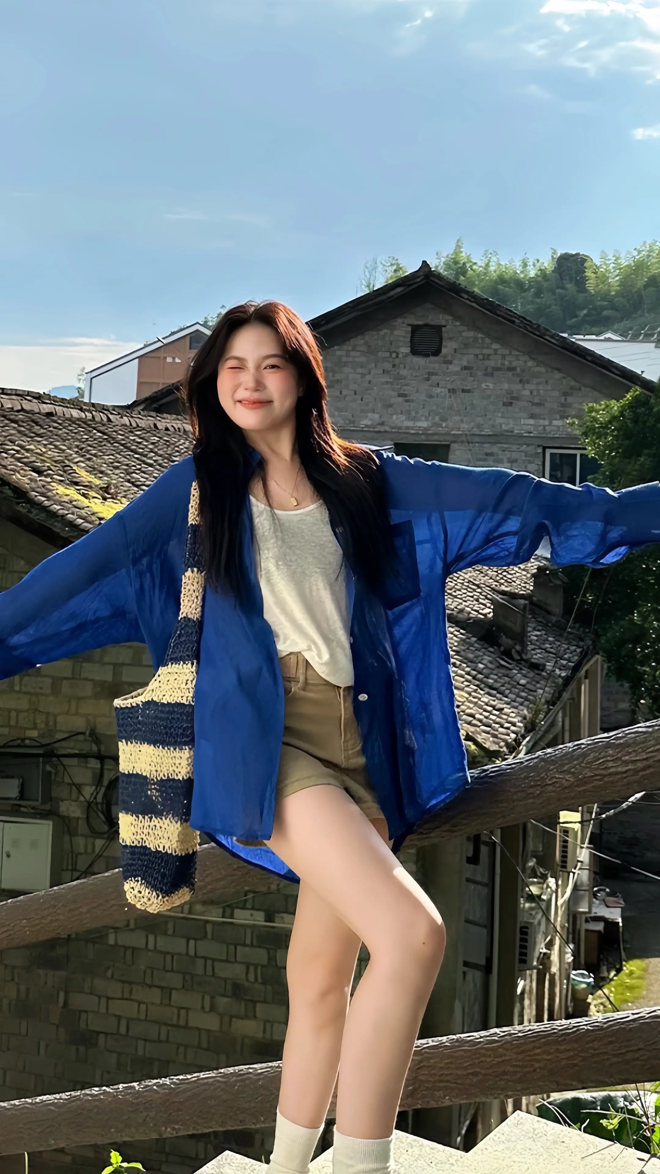 显白又韩系～  夏日通勤休闲穿搭