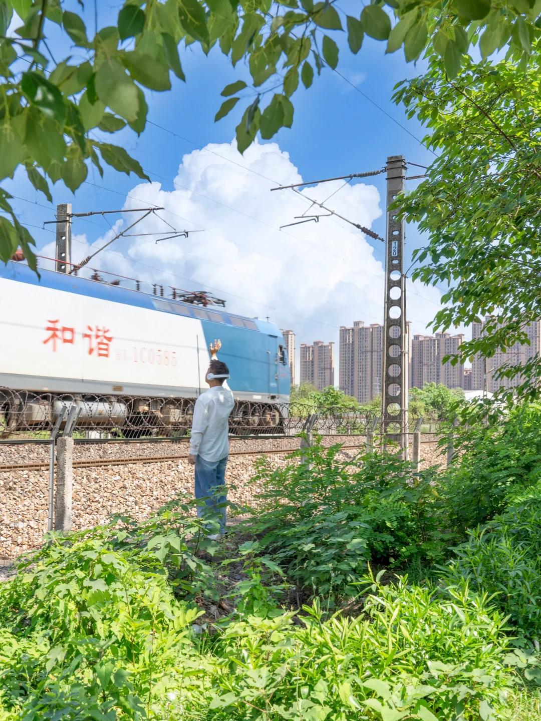 藏不住了❗️长沙也能拍到宫崎骏动漫里的夏天