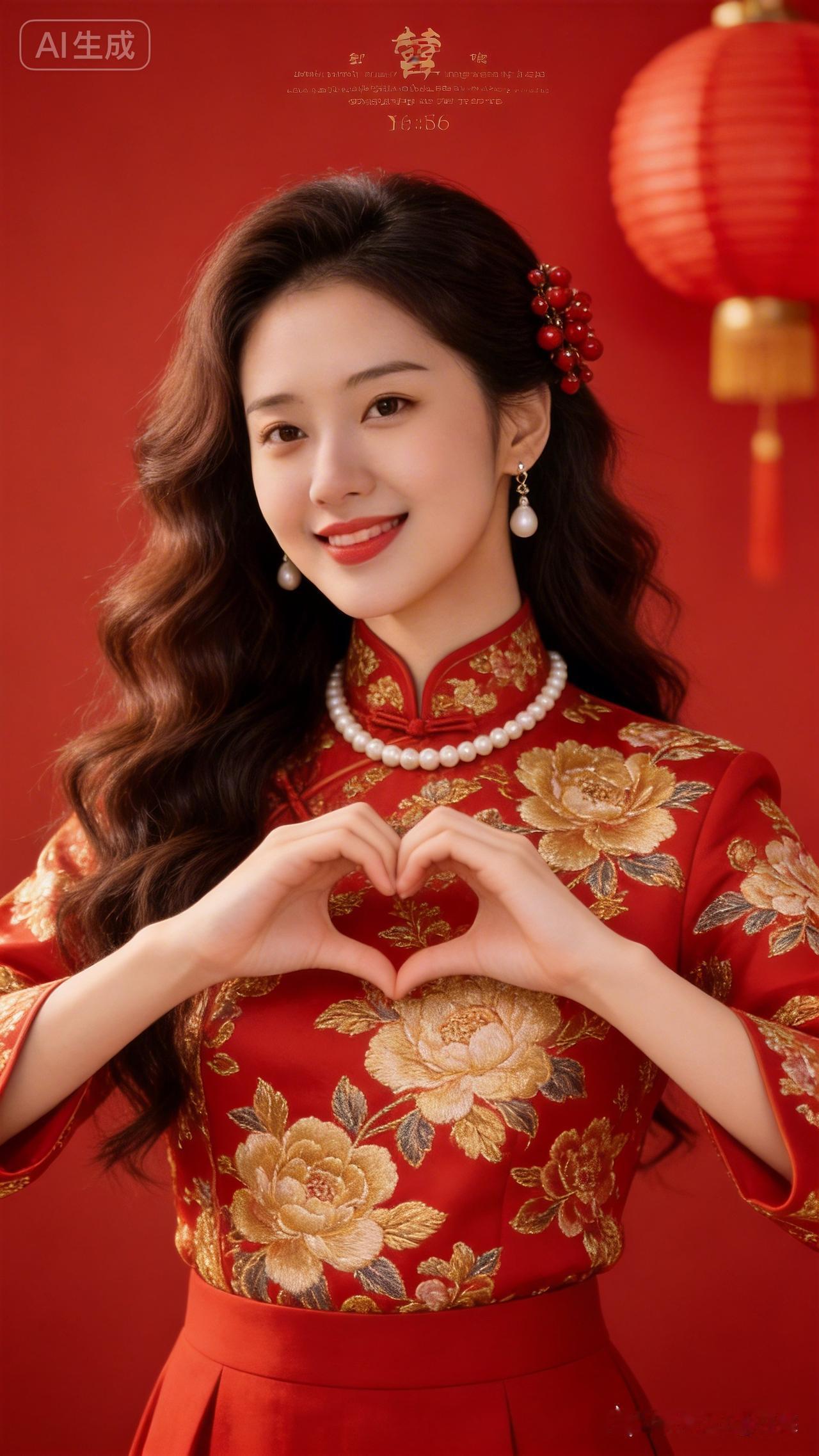 新年快乐，红红火火过大年！🎉💕