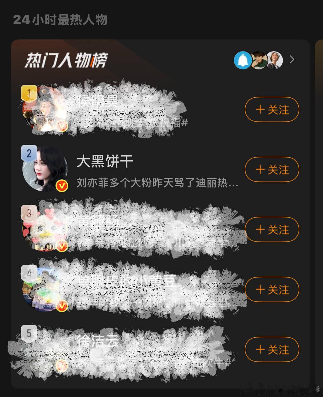 迪丽热巴粉丝真的超能打，内娱粉丝第一人吧，热门人物第2