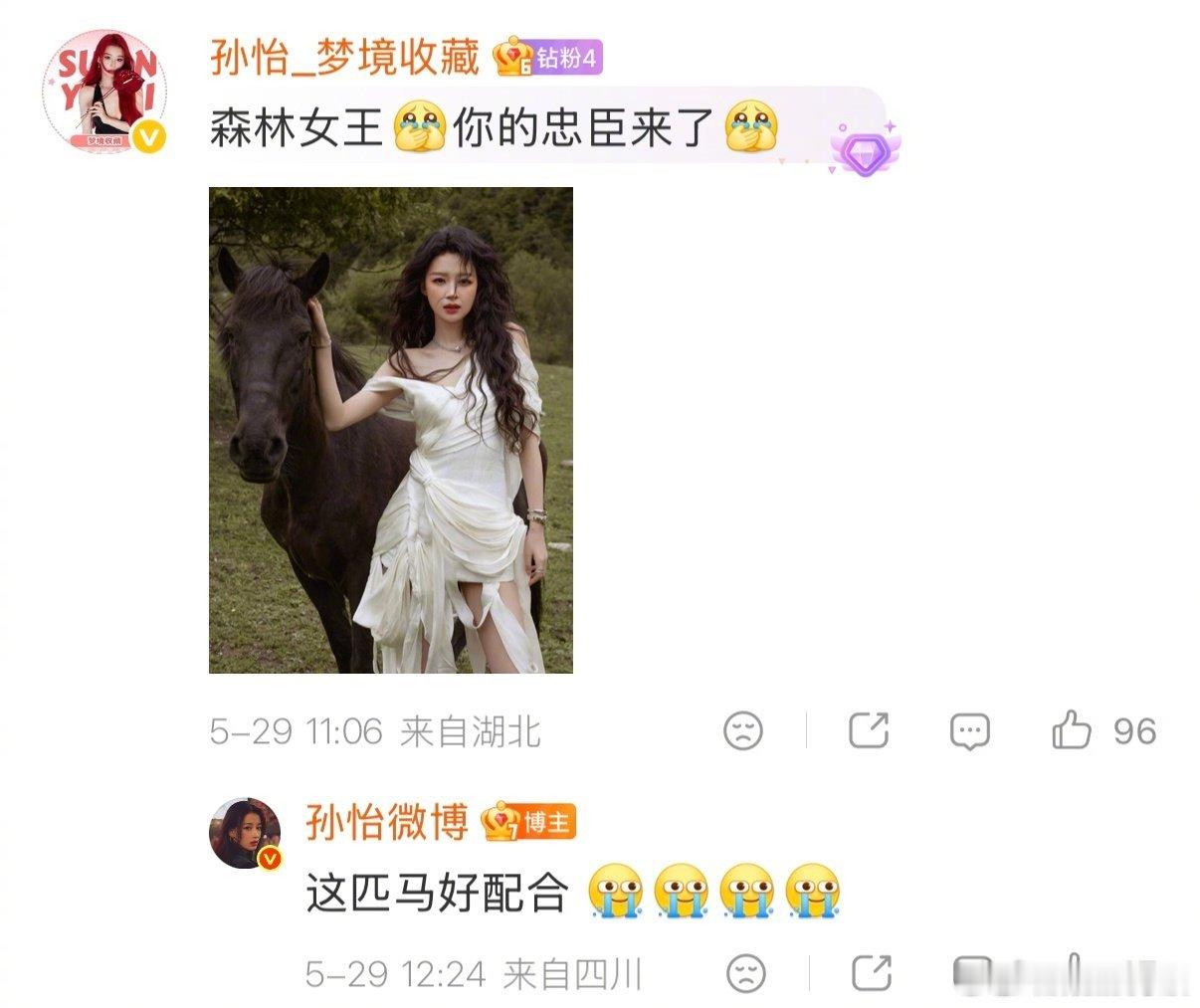孙怡你是在培养死士吗孙怡邀请粉丝一起走红毯 娱乐圈少见的真诚互动！孙怡评论区沉浸