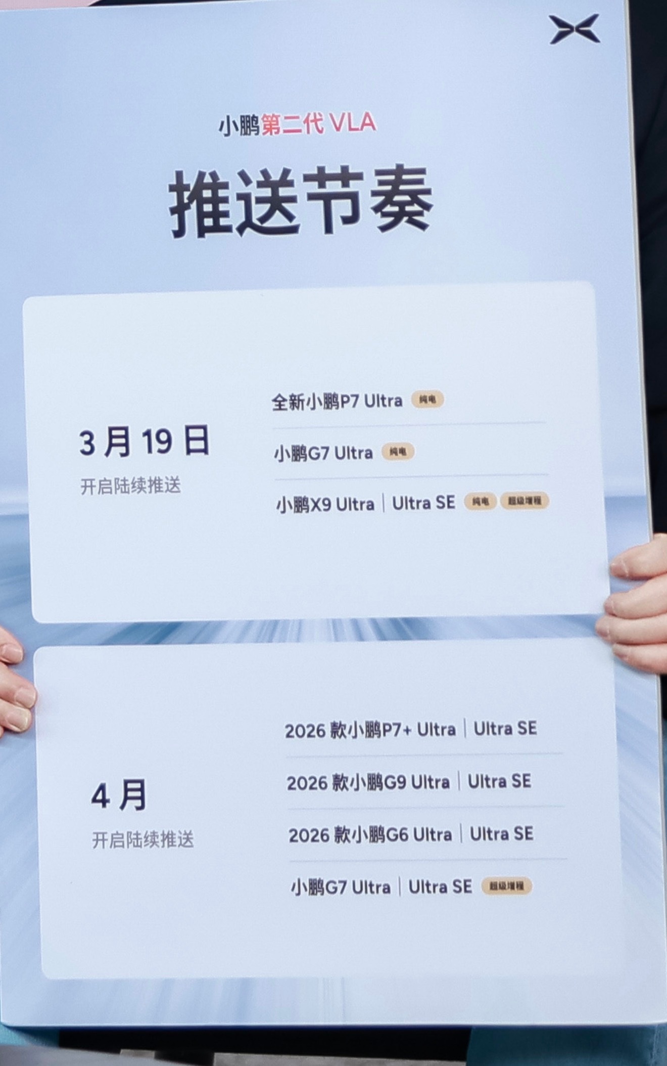 得找个机会试一下小鹏第二代VLA因为小鹏说无特供版，量产版不会比媒体试驾版差所以