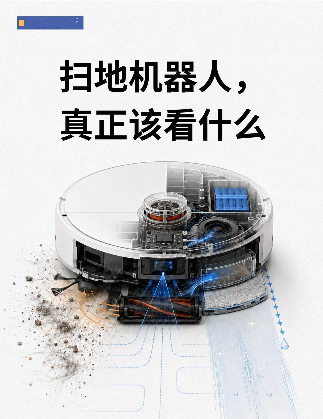 扫地机器人，怎么买不踩坑
扫地机器人不是吸力越大越好，也不是基站功能越多越值得买