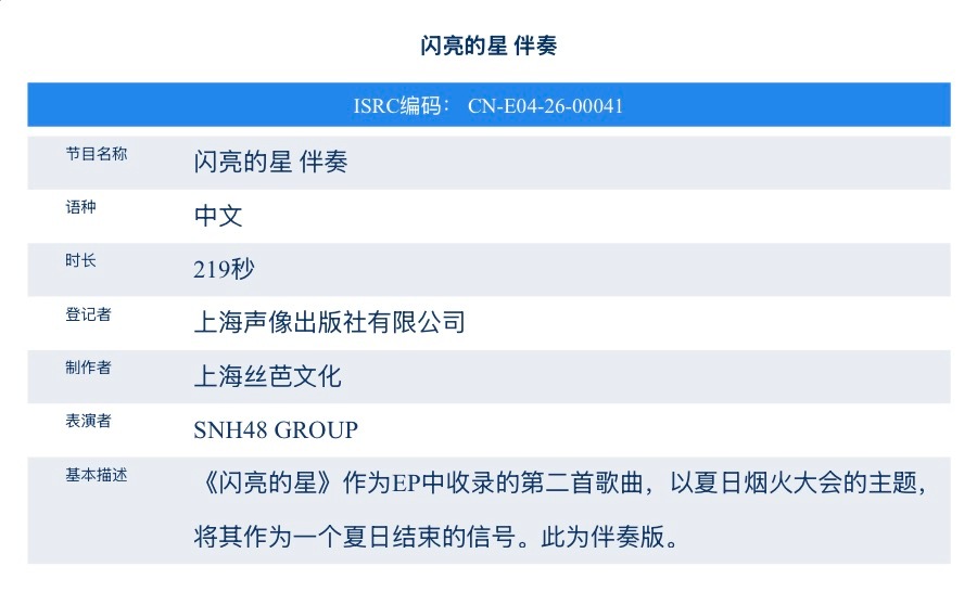 SNH48SNH48热恋专属 青春盛典投票单（夏季单）《热恋专属》01《热恋专属