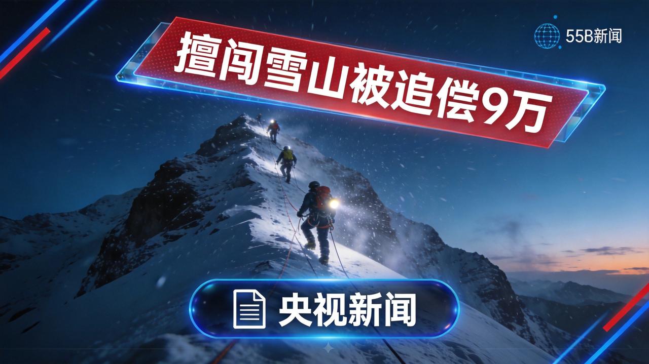 不作就不会死：雪山救援9万块，到底该谁来买这个单？

两个不到20岁的年轻人擅闯