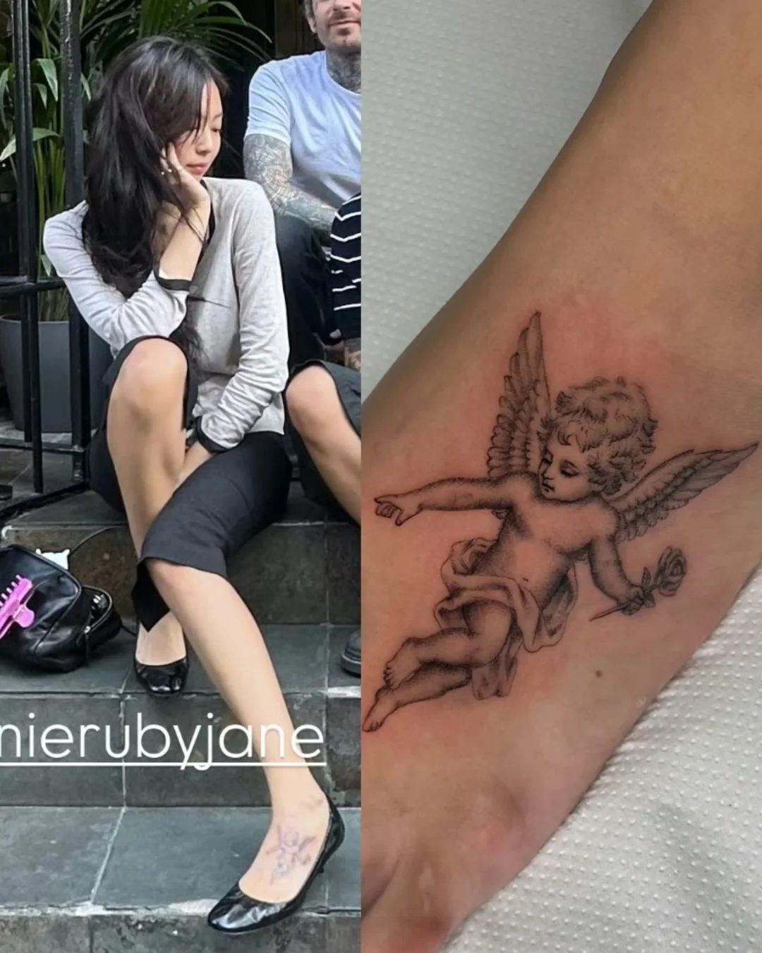 Jennie 纹身高清图🪽🧚