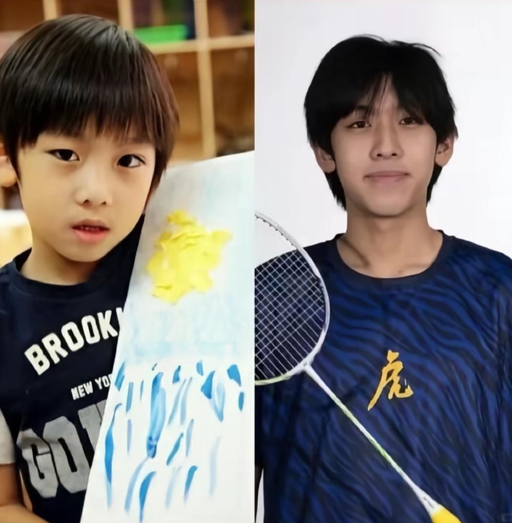 林志颖发了儿子Kimi的正面照，
Kimi上一次出现在公众面前，
还是2013参