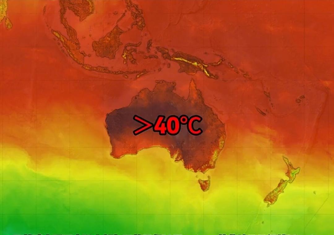 澳大利亚几乎就是西伯利亚的镜像反面！全世界最热的大陆不是非洲，而是澳大利亚，热到