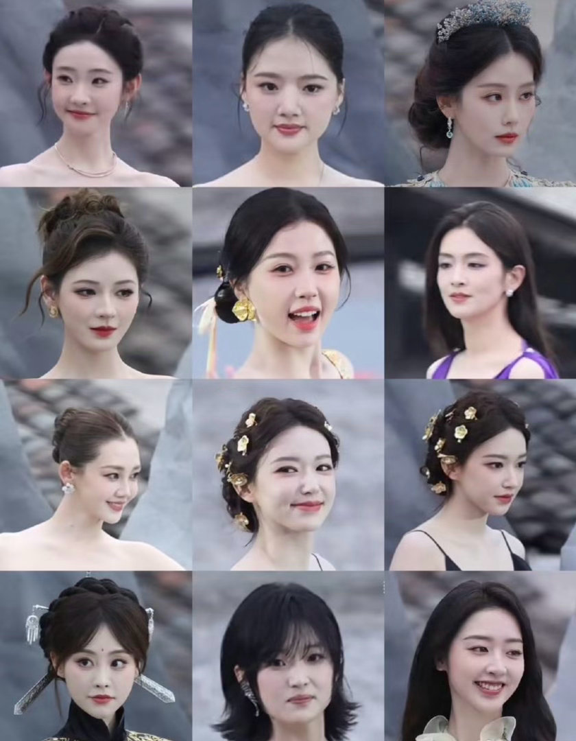 redgala红毯女明星怼脸生图状态 