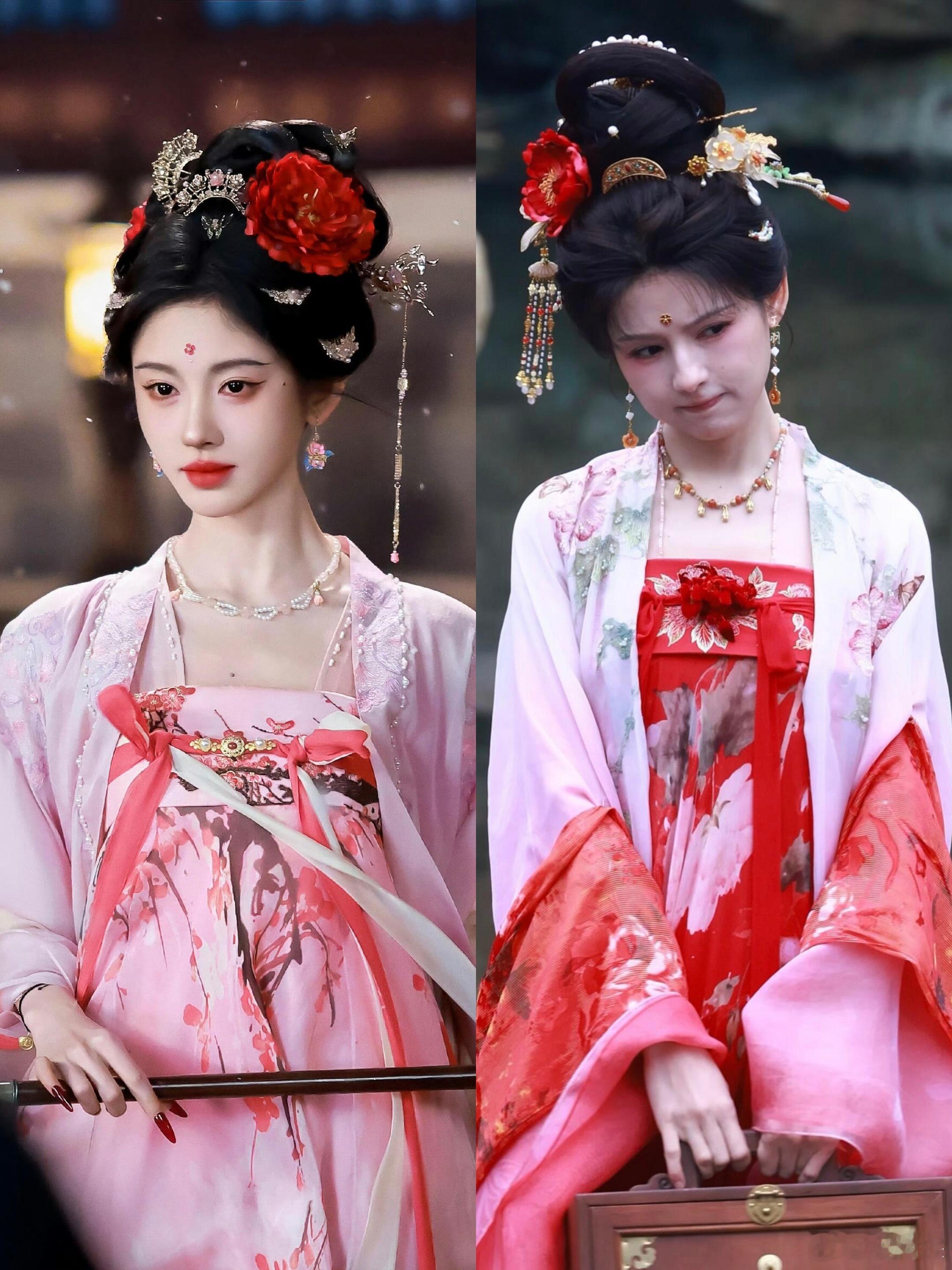 攻玉女主和鞠婧祎撞造型鹤南和鞠婧祎撞造型了！鹤南鞠婧祎撞造型