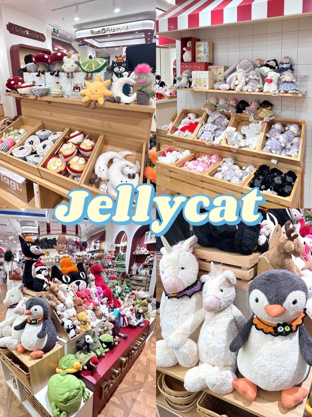 🪧 生活边角料 . ·͜·˖″去了来福士Jellycat🐶里面好大，热门款式