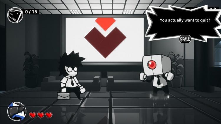 #即刻离职##Steam##游戏# 这个班我不上了！2D横向卷轴动作游戏《即刻离