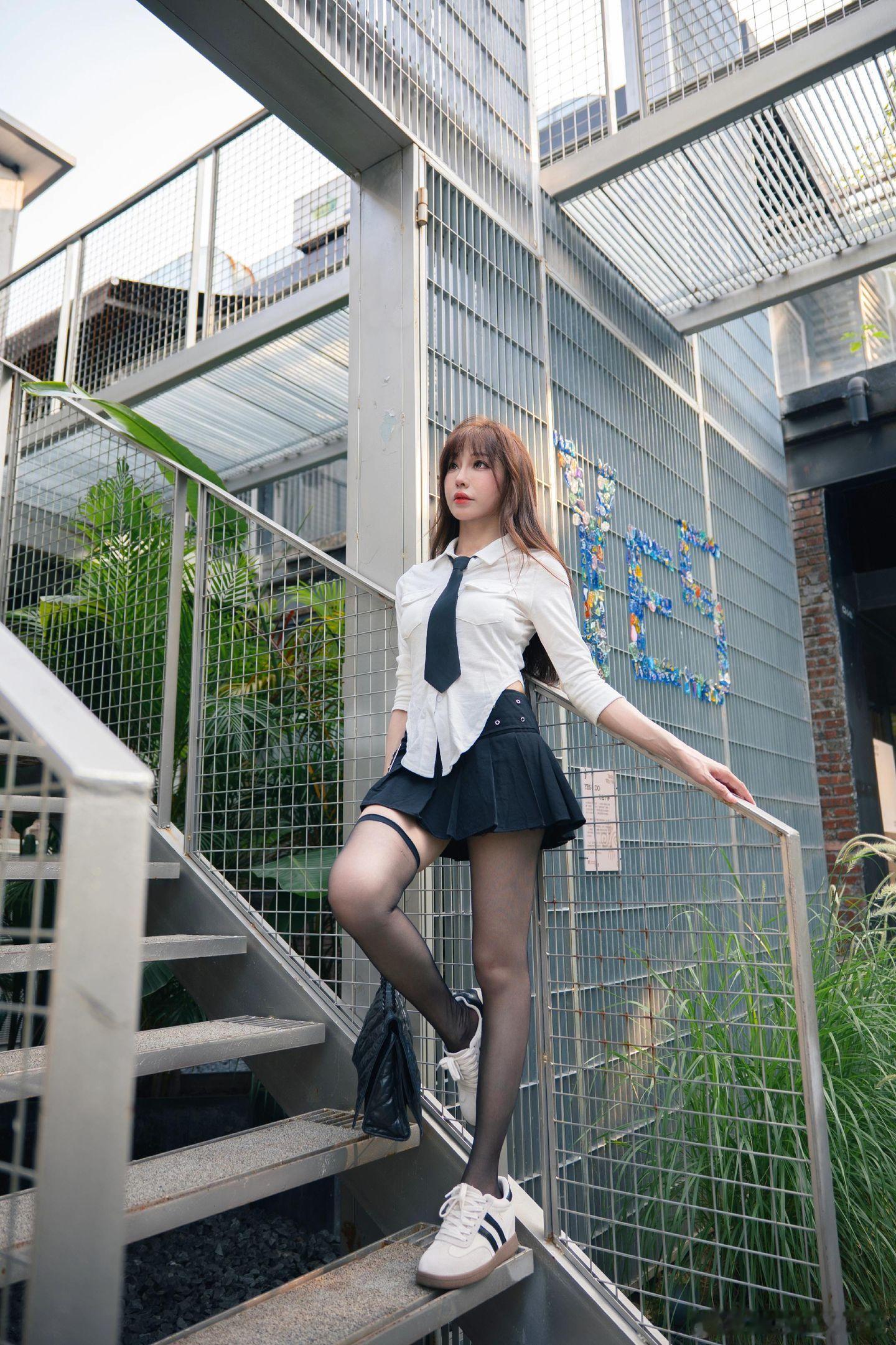 jk私影 jk和御姐，不冲突美女