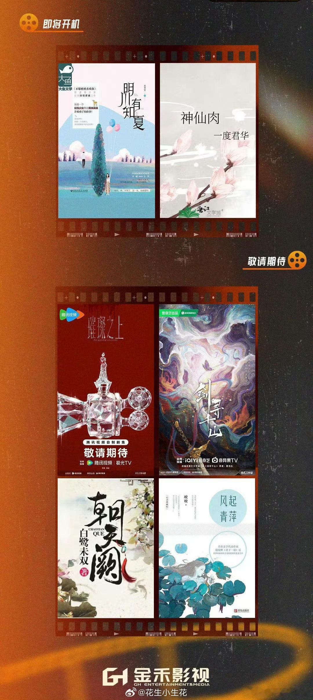 2026即将开机片单 期待一下 