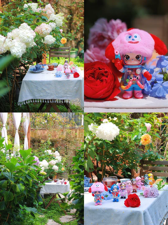 家居花园｜邀请泡泡玛特Molly走花路～