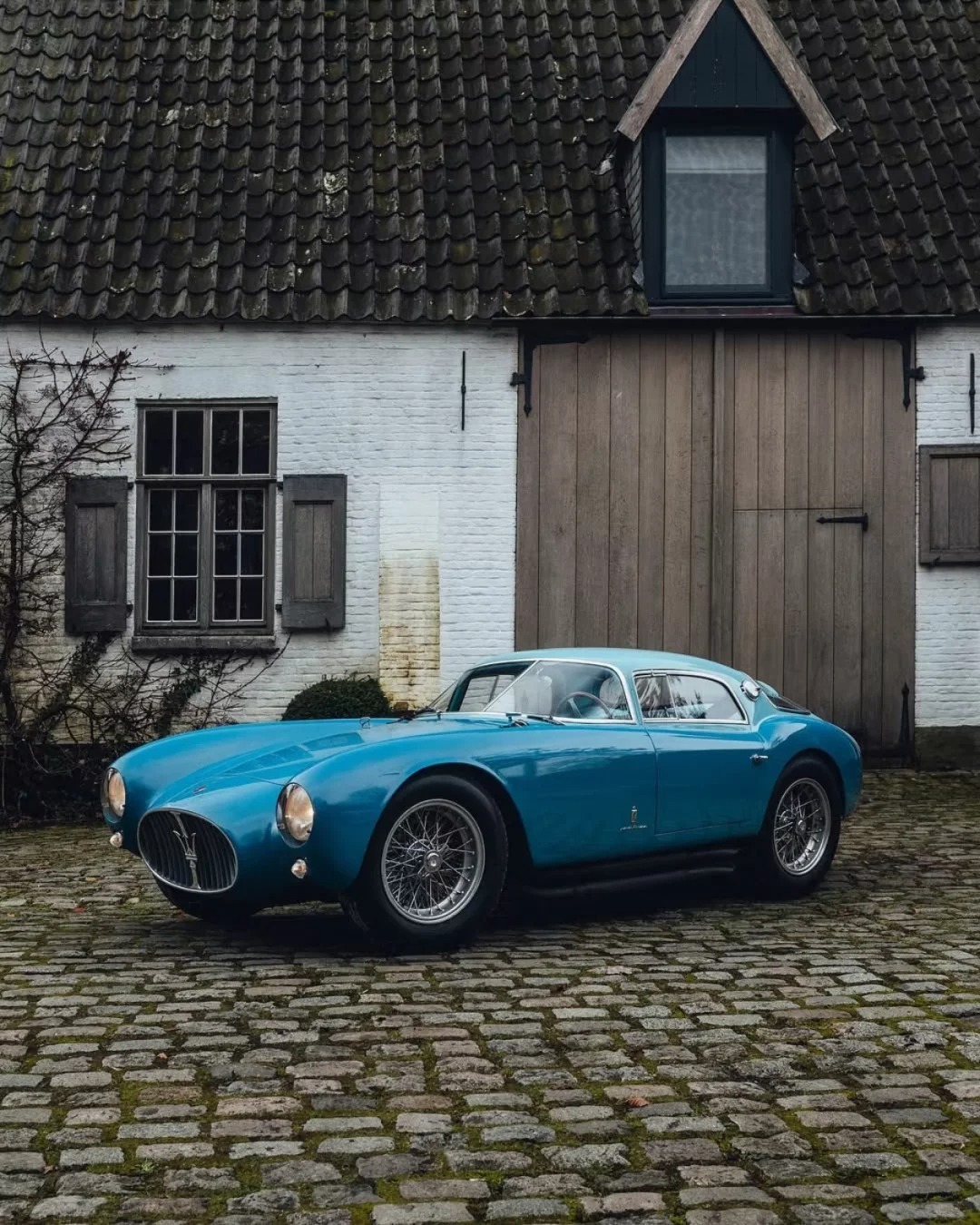 Maserati A6GCS Farina Berlinetta，放大的视觉冲击