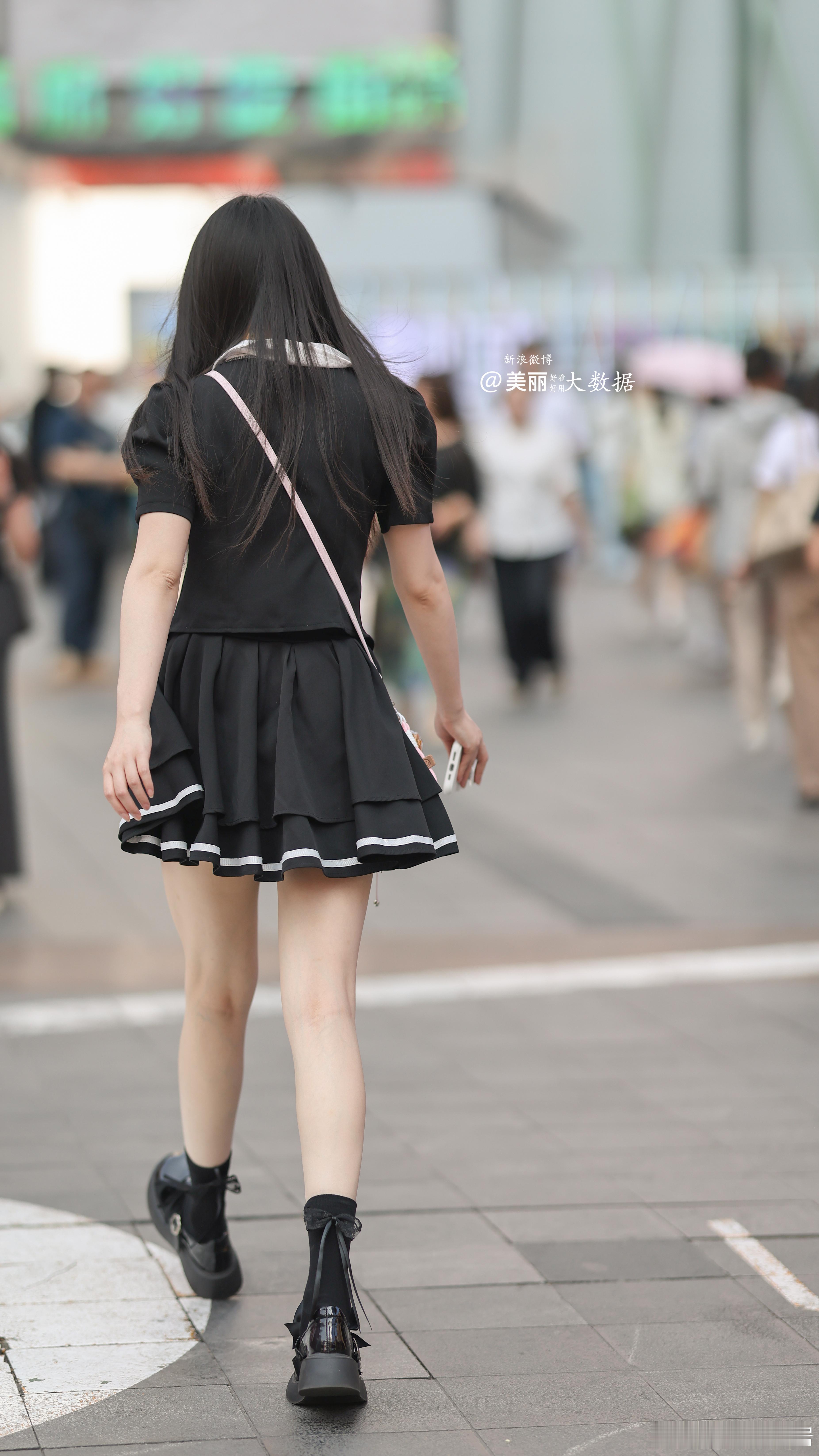 背影。街拍 ​​​