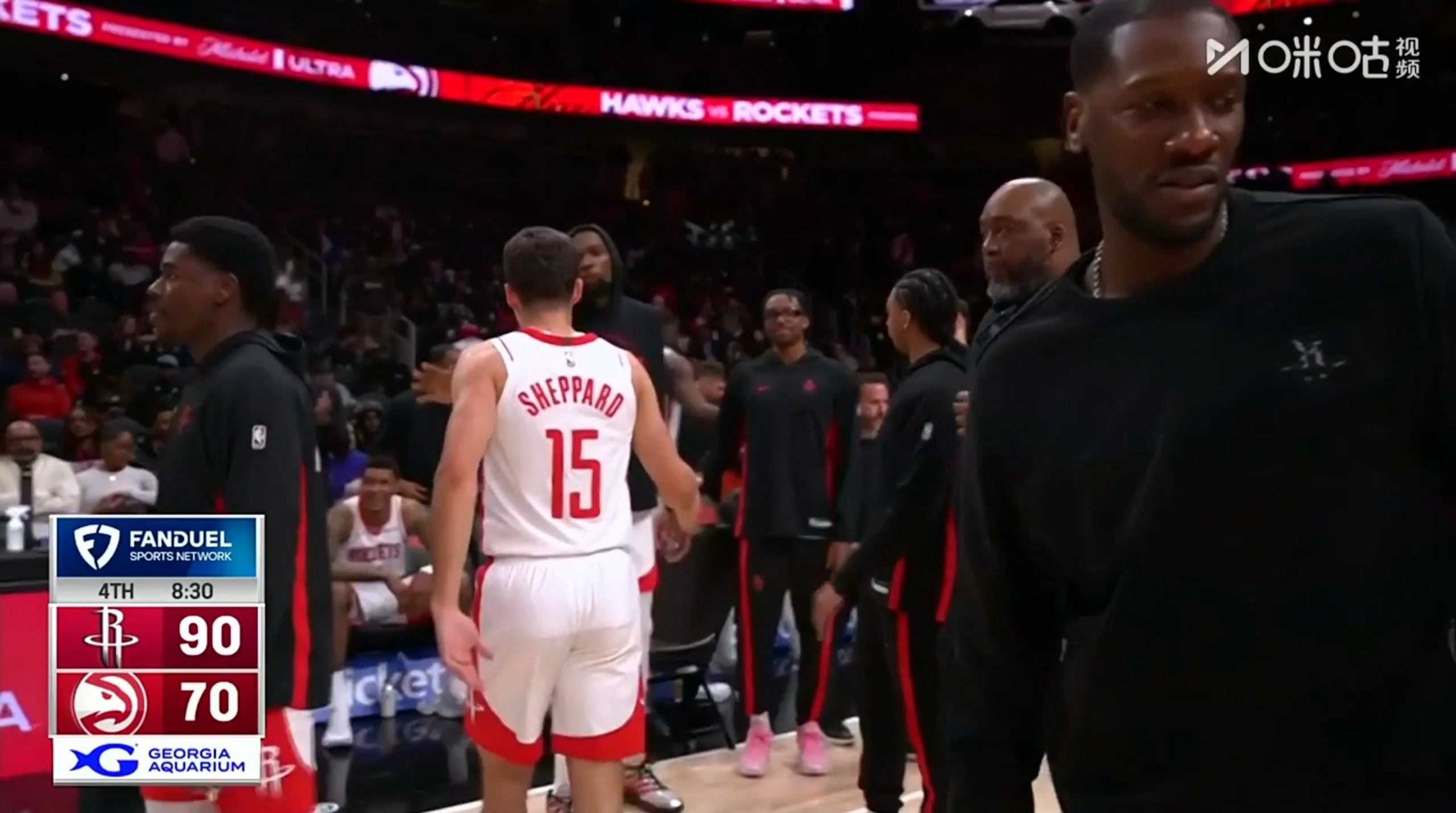 20分算个屁啊！老鹰加油火箭vs老鹰
