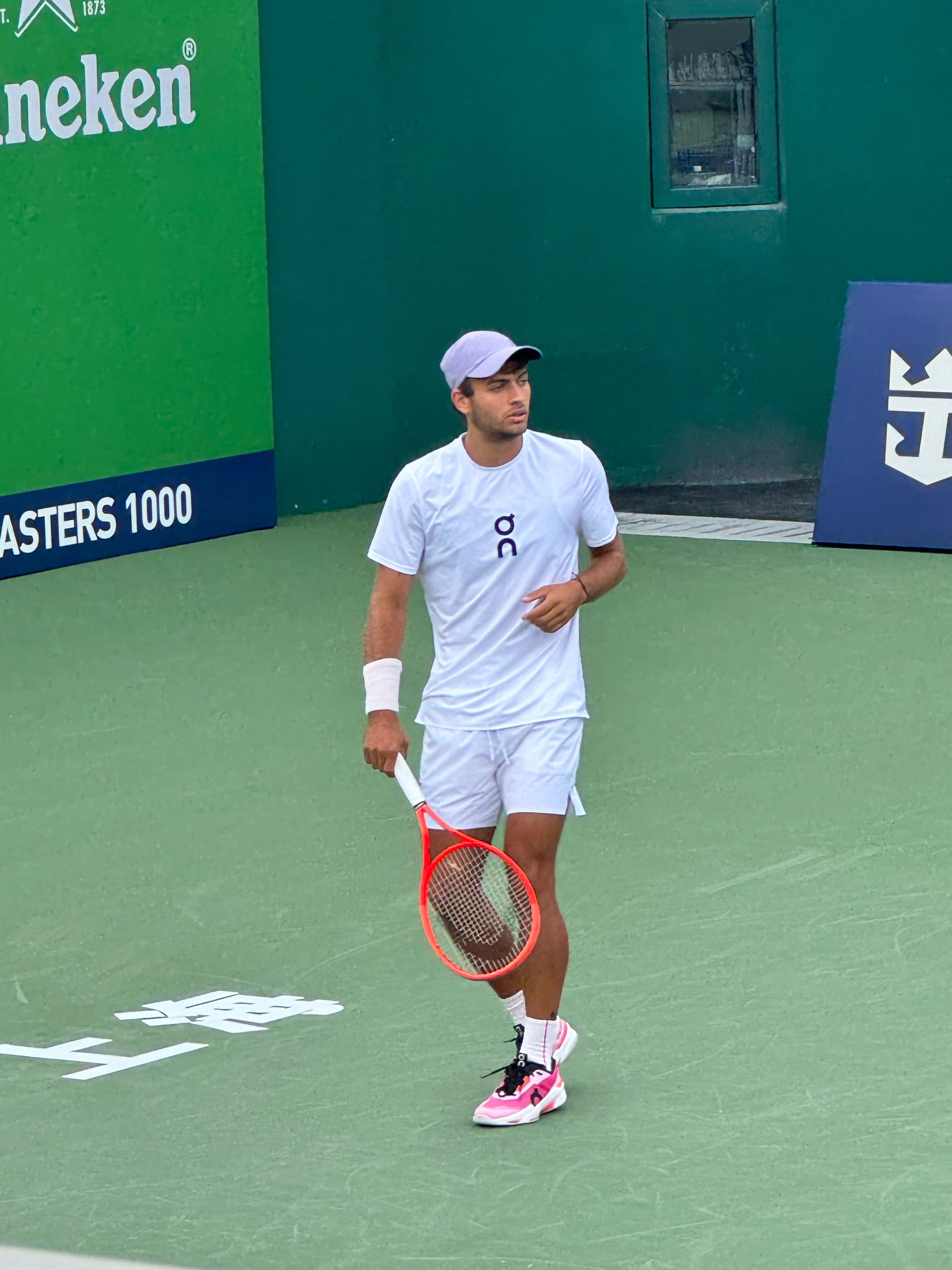 巡回赛在中国科博利 在2025上海劳力士大师赛 现正训练中。  ​​​