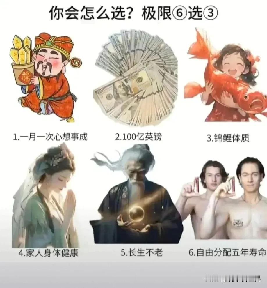 给你88亿，极限六选三？
我选134。
大家听听我的分析有没有道理：
有1就什么