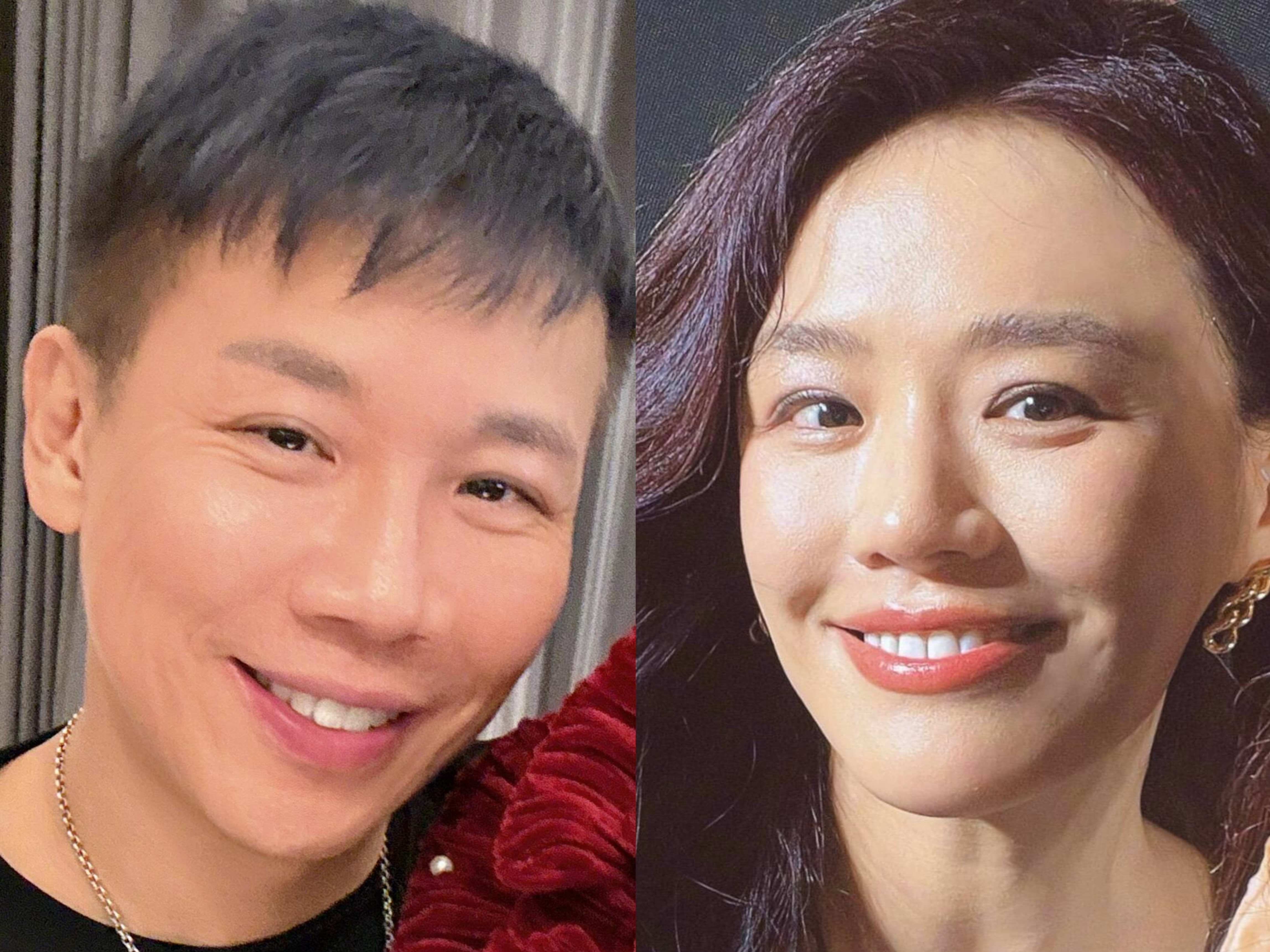 陶喆好像马思纯啊不是，才发现陶喆马思纯怎么这么像啊[震惊] 尤其是笑起来嘴角的弧