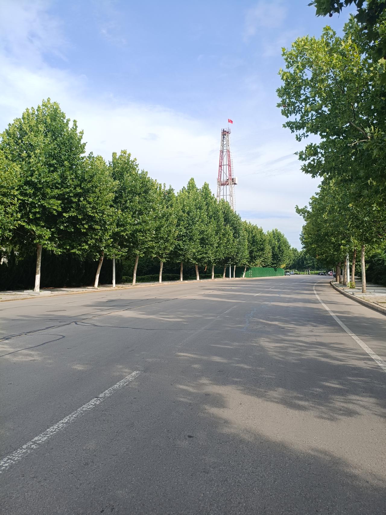 晒图笔记大赛曹县城市之光地热井建设中