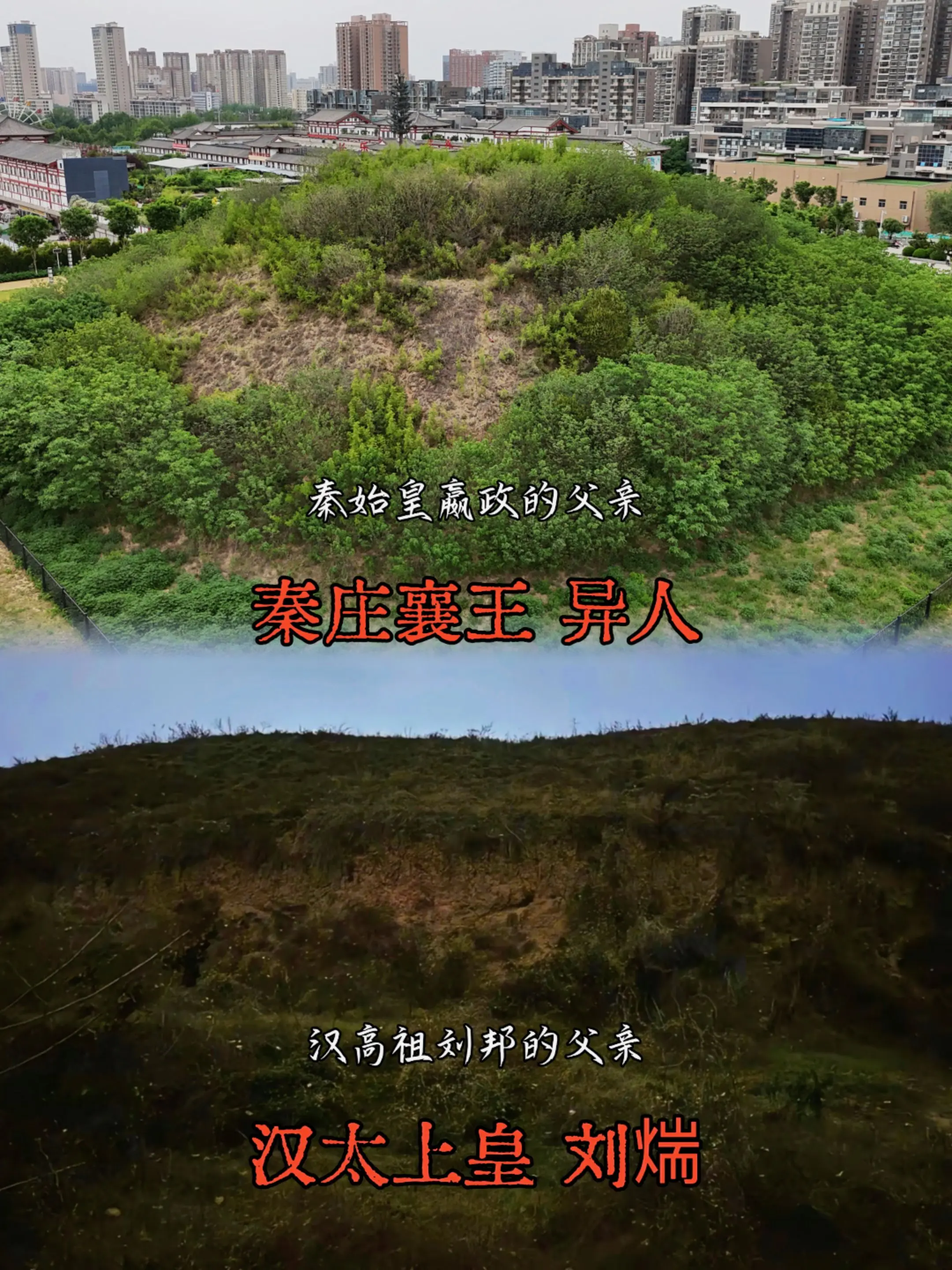 秦汉隋唐，四朝创始人的父亲们！秦始皇嬴政的父亲异人！ 汉高祖刘邦的父亲...
