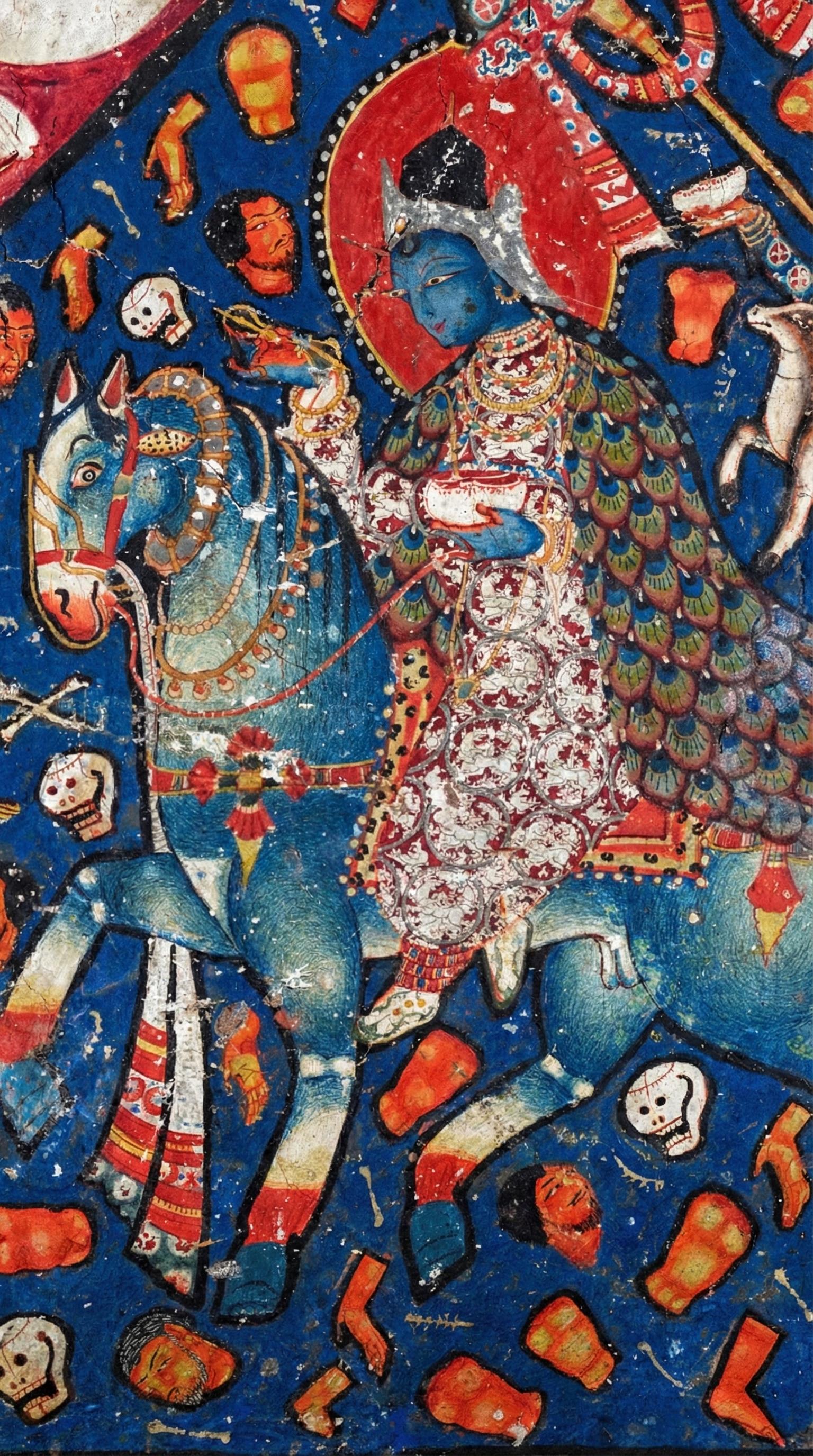 高原湛蓝的暴烈神寂。🌊美之于我，不过是恐怖的开端 我们之所以惊羡它...