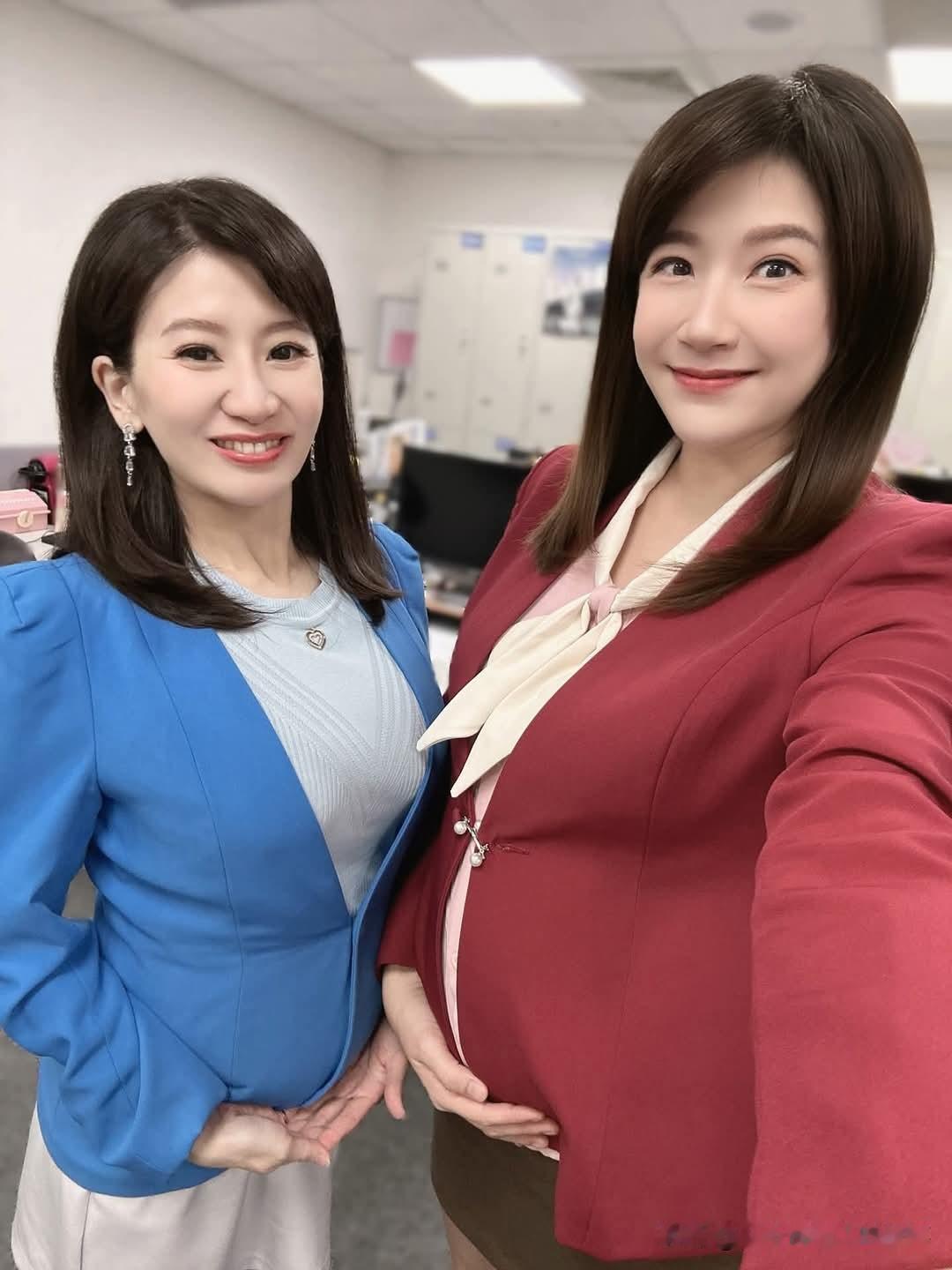 中天主播张卉林（辫子妹）当妈了！
上个月月底中天新闻主播张卉林（辫子妹休产假，今