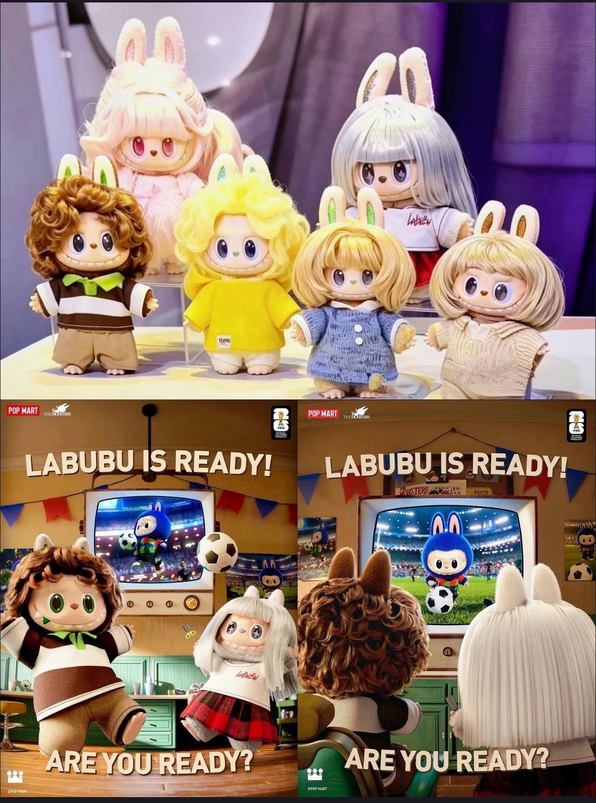 labubu世界杯联名溢价超5倍Labubu又准备出新款labubu 4.0产品