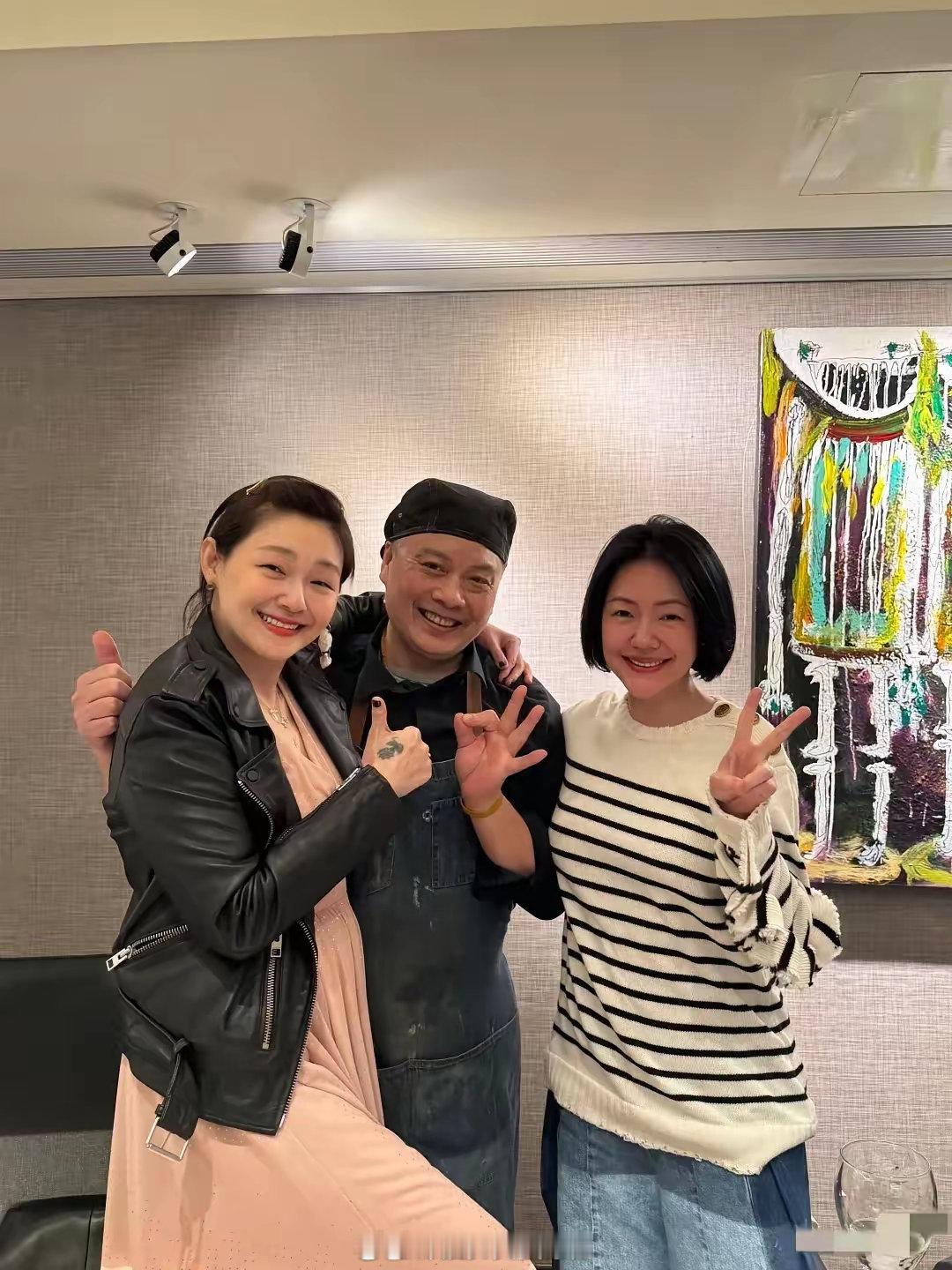 大S过年前的照片，她的眼神感觉好疲惫。 