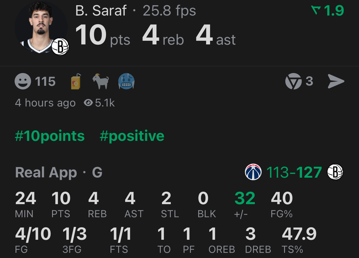 看到奇才所有人都不打、篮网全员出战的时候，结果就在意料之中了不过看上去是首发很菜