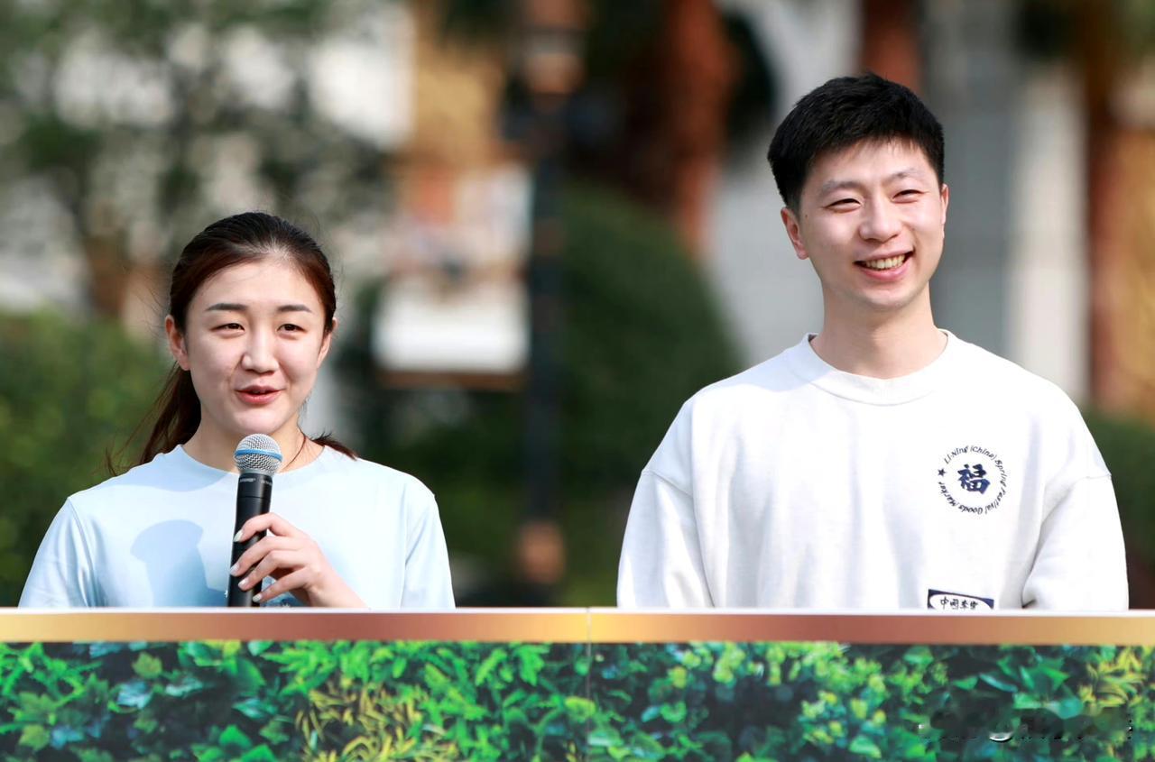 梦龙组合出席巴黎奥运会倒计时100天活动
马龙：奥运会一直激励着我，让我变得更好