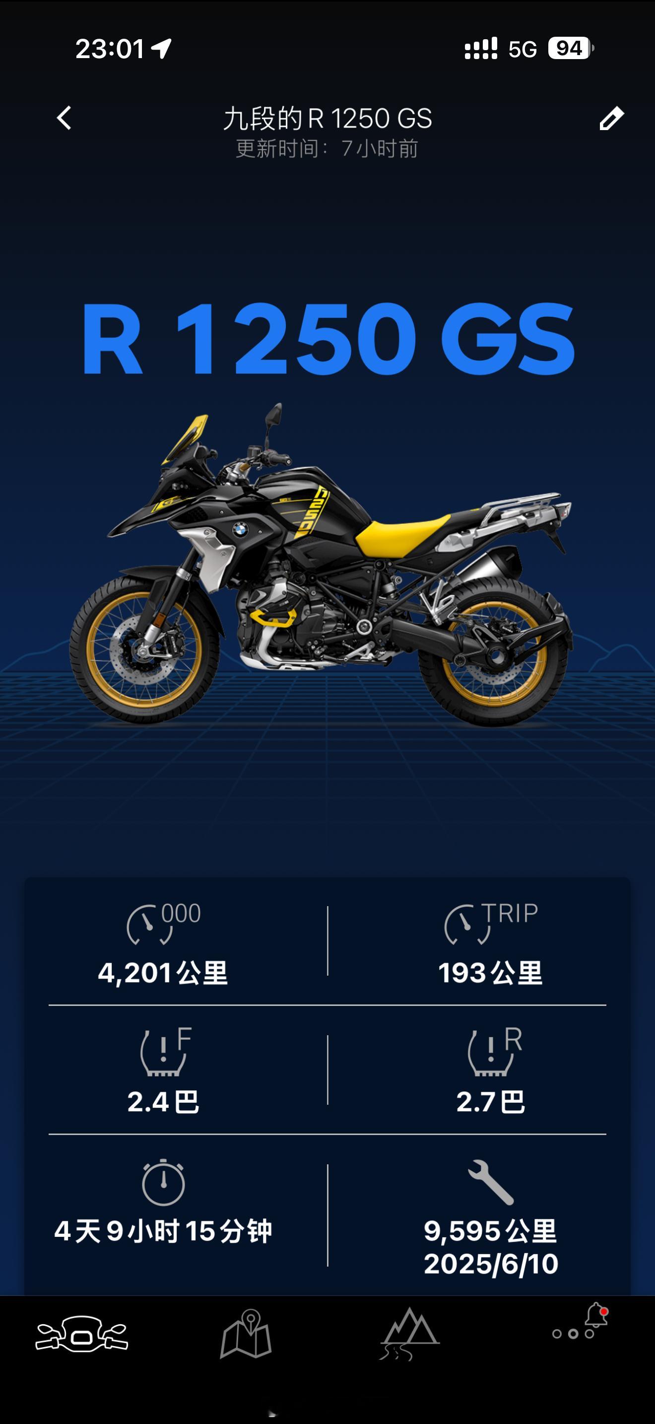 22年1月提车，4200公里达成[苦涩]摩托车 ​​​