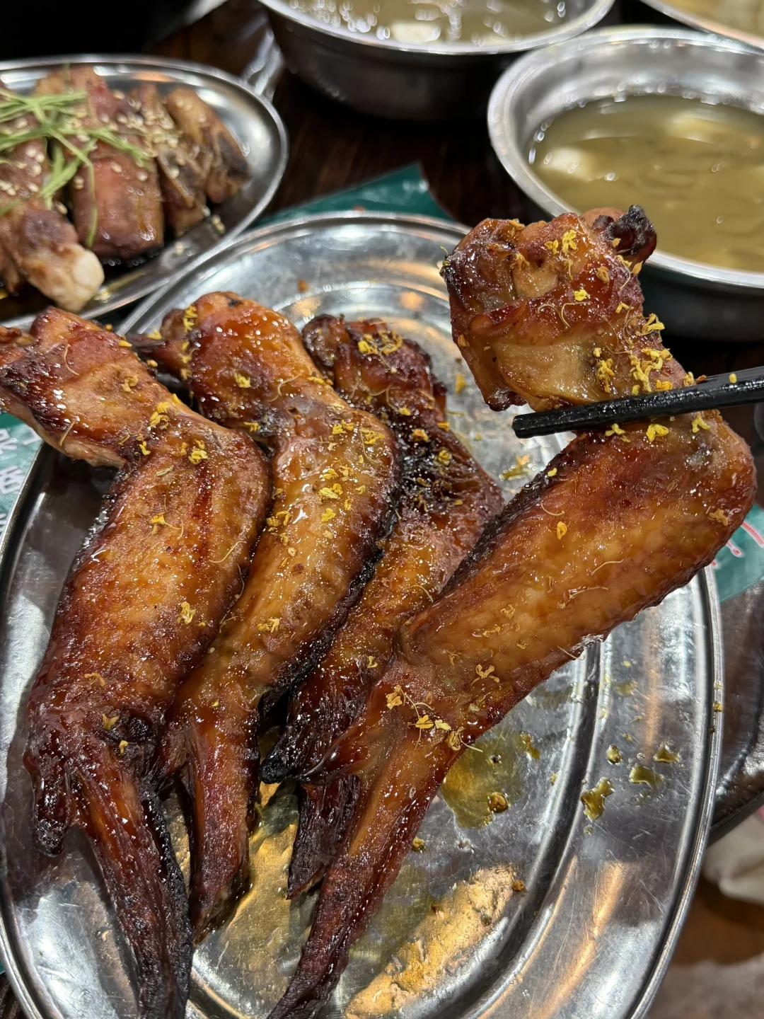 花都极品！！！桂花蜜汁鸡全翅
