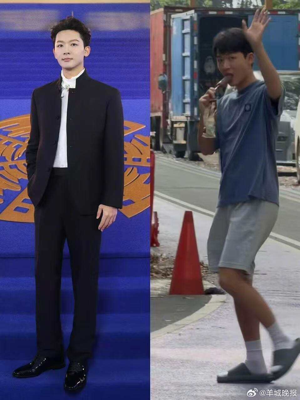 【#再火的明星到广东逛街也要穿拖鞋#】#明星松弛传染链在广东形成# 2026年夏