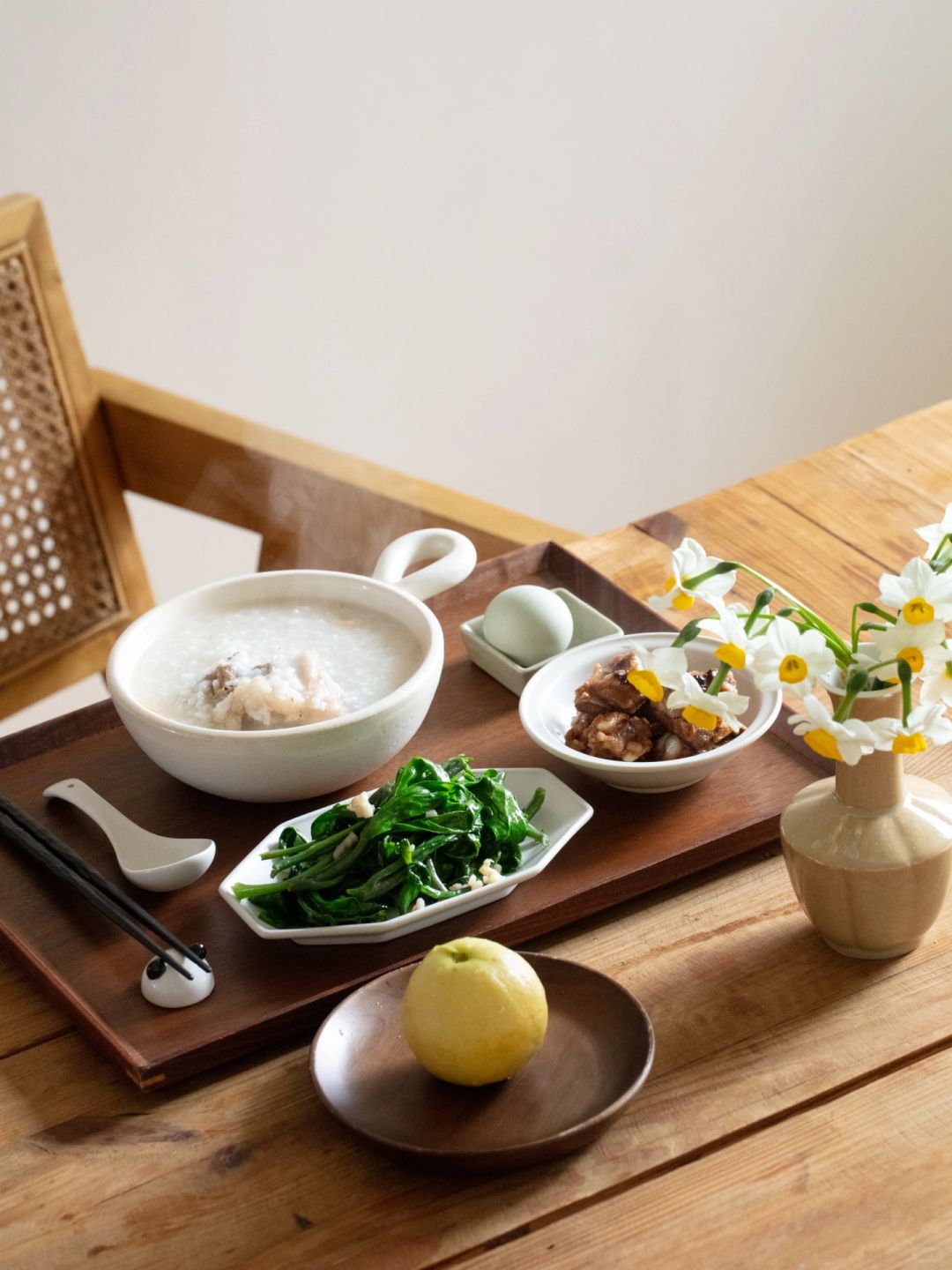第1457份不重样早餐｜豆豉蒸排骨